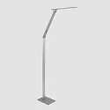 Staande lamp SERENADE CCT Switch, instelbaar, met aanraakdimmer IP20, aluminium geborsteld dimbaar