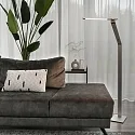 Staande lamp SERENADE CCT Switch, instelbaar, met aanraakdimmer IP20, aluminium geborsteld dimbaar