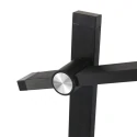 Mexlite desk lamp STEKK tiltable, with touch dimmer IP20, black matt dimmable