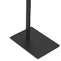 Mexlite Staande lamp STEKK kantelbaar, met aanraakdimmer IP20, zwart mat dimbaar