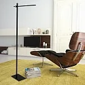 Mexlite Staande lamp STEKK kantelbaar, met aanraakdimmer IP20, zwart mat dimbaar
