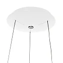 Steinhauer Pendelarmatuur RINGLEDE - Ø 48CM groot, rond, direct / indirect IP20, wit mat dimbaar