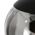 Steinhauer Pendelarmatuur BOLLIQUE 5-vlams, rond E27 IP20, zwart mat dimbaar