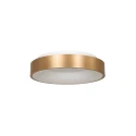 Plafondarmatuur RINGLEDE - Ø 30CM klein, rond, direct / indirect IP20, zwart mat dimbaar
