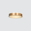 Plafondarmatuur RINGLEDE - Ø 30CM klein, rond, direct / indirect IP20, zwart mat dimbaar