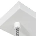Mexlite Pendelarmatuur BJORR 3-vlams E27 IP20, wit mat dimbaar