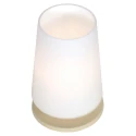 table lamp ANCILLA 1 flame, small E27 IP20, creme 