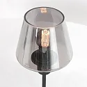 Steinhauer table lamp ANCILLA 1 flame, with switching function, conical E14 IP20, black matt dimmable