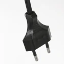 Steinhauer Tafelarmatuur ANCILLA 1-vlams, met schakelfunctie, conisch E14 IP20, zwart mat dimbaar