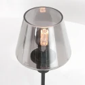 Steinhauer Tafelarmatuur ANCILLA 1-vlams, met schakelfunctie, conisch E14 IP20, zwart mat dimbaar