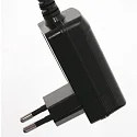 Staande lamp SERPENT met flexibele arm, met aanraakdimmer IP20, staal geborsteld dimbaar