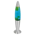 Mexlite Tafelarmatuur VOLCAN met schakelaar, conisch E14 IP20, staal geborsteld 