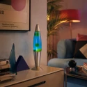 Mexlite Tafelarmatuur VOLCAN met schakelaar, conisch E14 IP20, staal geborsteld 