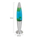 Mexlite Tafelarmatuur VOLCAN met schakelaar, conisch E14 IP20, staal geborsteld 