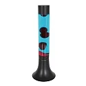 Mexlite Tafelarmatuur VOLCAN cilindrisch, met schakelaar E14 IP20, zwart mat 