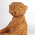 anne light & home table lamp ANIMAUX - SURICATE up, with switch, without shade, with plug E27 IP20, black matt 