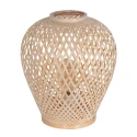 table lamp MAZE with switch E27 IP20, bamboo light 