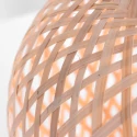 anne light & home Tafelarmatuur MAZE met schakelaar E27 IP20, bamboe licht 