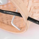 anne light & home Tafelarmatuur MAZE met schakelaar E27 IP20, bamboe licht 