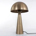Steinhauer table lamp PIMPERNEL down, round, with switch, with plug, conical E27 IP20, bronze 