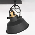 Mexlite Wand- en plafondarmatuur NOVÉ 2-vlams, instelbaar E14 IP20, zwart mat dimbaar
