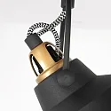 Mexlite Wand- en plafondarmatuur NOVÉ 2-vlams, instelbaar E14 IP20, zwart mat dimbaar