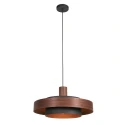 anne light & home Pendelarmatuur FLINTER 1-vlams E27 IP20, hout dimbaar