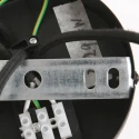 anne light & home Pendelarmatuur FLINTER 1-vlams, cilindrisch, direct / indirect E27 IP20, zwart mat dimbaar