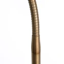 Mexlite floor lamp PLATU with flex arm, with touch dimmer IP20, bronze dimmable