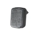 Mexlite Staande lamp PLATU 1-vlams IP20, bruin dimbaar