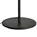 Mexlite Staande lamp PLATU 1-vlams IP20, bruin dimbaar