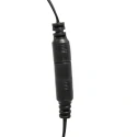 Mexlite Staande lamp PLATU 1-vlams IP20, crème dimbaar