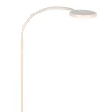 Mexlite Staande lamp PLATU 1-vlams IP20, crème dimbaar