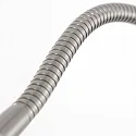 Mexlite floor lamp PLATU with flex arm, with touch dimmer IP20, steel dimmable