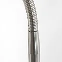 Mexlite floor lamp PLATU with flex arm, with touch dimmer IP20, steel dimmable