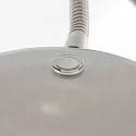 Mexlite floor lamp PLATU with flex arm, with touch dimmer IP20, steel dimmable