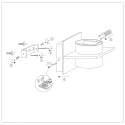 Steinhauer Wandarmatuur MURO up down, hoekig, cilindrisch, instelbaar G9 IP20, zwart mat dimbaar