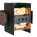 Steinhauer wall luminaire MURO G9 IP20, dimmable