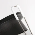 Steinhauer Inbouwarmatuur PÉLITE SPOT rond, stijf, set terug GU10 IP20, zwart mat dimbaar