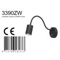 Wandarmatuur UPROUND 1-vlams GU10 IP20, staal 