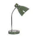Tafelarmatuur SPRING kantelbaar E27 IP20, groen 