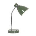 Steinhauer Tafelarmatuur SPRING kantelbaar E27 IP20, groen 