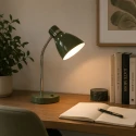 Steinhauer Tafelarmatuur SPRING kantelbaar E27 IP20, groen 