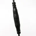 Steinhauer floor lamp DAPHNE 1 flame IP20, black dimmable
