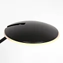 Steinhauer floor lamp DAPHNE 1 flame IP20, black dimmable