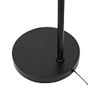 Steinhauer floor lamp DAPHNE 1 flame IP20, black dimmable