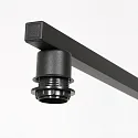 Steinhauer pendant luminaire STANG 3 flames E27 IP20, black, white dimmable
