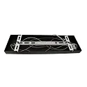 Steinhauer pendant luminaire STANG 3 flames E27 IP20, dark green