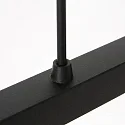 Steinhauer pendant luminaire STANG 3 flames E27 IP20, blue, black
