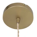 Mexlite Pendelarmatuur GRAZIOGLASS ?14cm E27 IP20, messing